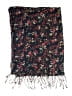 Unbranded 100% Acrylic Black Blue Scarf One size - photo 2