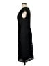 Tadashi Chevron-herringbone Black Cocktail Dress Size 6 - photo 5