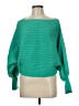 She + Sky Green Pullover Sweater Size M - photo 1