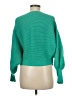 She + Sky Green Pullover Sweater Size M - photo 2