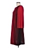 Muse Houndstooth Red Casual Dress Size 12 - photo 5