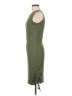 BTFBM Solid Green Casual Dress Size M - photo 5