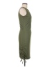 BTFBM Solid Green Casual Dress Size M - photo 4