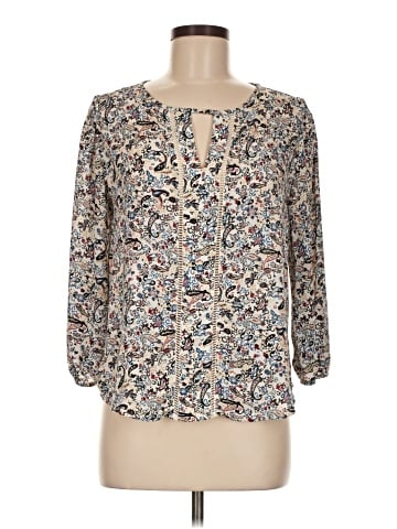 Collective Concepts 3/4 Sleeve Blouse (view 1)