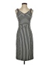 Muse Stripes Black Casual Dress Size 4 - photo 1