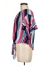 Pink Lily 100% Polyester Pink Short Sleeve Blouse Size M - photo 5
