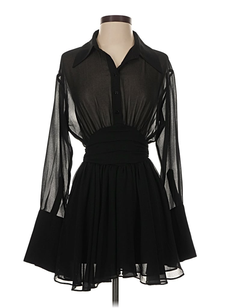 Pre-owned Helsa Cocktail Dress In Black