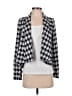 New Directions Houndstooth White Blazer Size S - photo 1