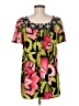 Nanette Lepore Pink Short Sleeve Blouse Size 8 - photo 2