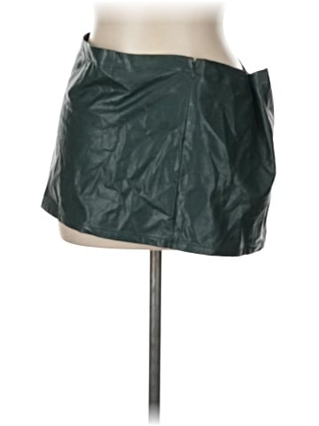 Miaou Faux Leather Skirt (view 2)