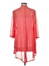 Lularoe 100% Polyester Pink Kimono Size M - photo 2