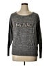 Torrid 100% Cotton Gray Pullover Sweater Size 1X Plus (1) - photo 1