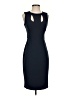 Milly Solid Blue Cocktail Dress Size 0 - photo 1