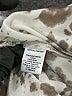 Ann Taylor LOFT 100% Polyester Animal Print Ivory Long Sleeve Blouse Size L - photo 8