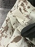Ann Taylor LOFT 100% Polyester Animal Print Ivory Long Sleeve Blouse Size L - photo 9
