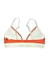 Unbranded Color Block Orange Swimsuit Top Size L - photo 2