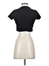 PrettyLittleThing Black Short Sleeve Turtleneck Size 2 - photo 2