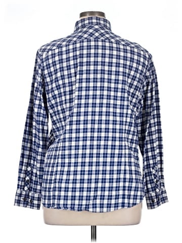 Blue Mountain Long Sleeve Button-Down Shirt (view 2)