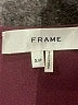 FRAME Burgundy Short Sleeve Blouse Size S - photo 7