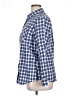 Blue Mountain 100% Cotton Checkered-gingham Blue Long Sleeve Button-Down Shirt Size XL - photo 5