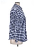 Blue Mountain 100% Cotton Checkered-gingham Blue Long Sleeve Button-Down Shirt Size XL - photo 4