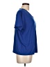 Shein Curve Blue Short Sleeve T-Shirt Size 12 Plus (0) - photo 4