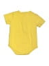 Little Lad Yellow Short Sleeve Onesie Size 3-6 mo - photo 2