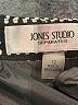 Jones Studio Houndstooth Black Formal Skirt Size 12 - photo 4
