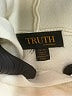 TRUTH BY REPUBLIC Stripes Ivory Pullover Sweater Size XS - photo 7