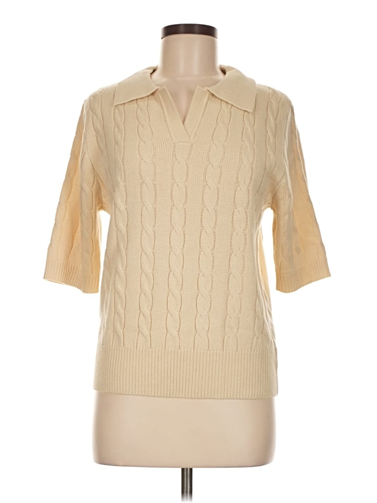 Pre-owned Unbranded Sweater Vest In Tan