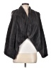 Unbranded 100% Polyester Gray Faux Fur Jacket Size Med - Lg - photo 1