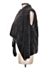 Unbranded 100% Polyester Gray Faux Fur Jacket Size Med - Lg - photo 5
