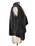 Unbranded 100% Polyester Gray Faux Fur Jacket Size Med - Lg - photo 4
