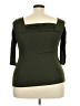 Unbranded Green 3/4 Sleeve Top Size 3X - photo 2