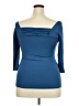 Unbranded Blue 3/4 Sleeve Top Size 3X - photo 2