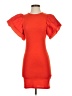 Zara Solid Orange Cocktail Dress Size S - photo 1