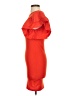 Zara Solid Orange Cocktail Dress Size S - photo 5