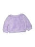 Cat & Jack 100% Polyester Paisley Purple Pullover Sweater Size Newborn - photo 2
