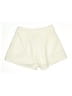 Shein 100% Polyester Solid Ivory Shorts Size 4 - photo 2