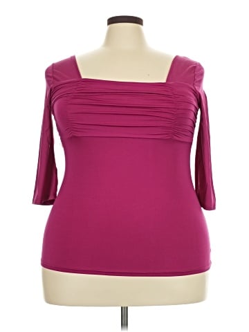 Lyaner 3/4 Sleeve Top (view 1)