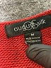 August Silk Red Pullover Sweater Size M - photo 7