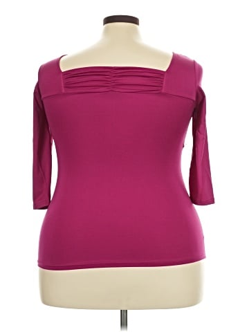 Lyaner 3/4 Sleeve Top (view 2)