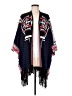 Ella Moss Blue Poncho Size Med - Lg - photo 1