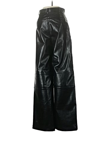 Zara Faux Leather Pants (view 2)