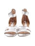 Franco Sarto Silver Sandals Size 6 - photo 2