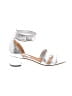 Franco Sarto Silver Sandals Size 6 - photo 1