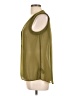 Forever 21 100% Polyester Green Sleeveless Blouse Size L - photo 5
