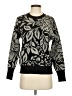 Ellen Tracy Paisley Black Pullover Sweater Size S - photo 1