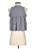 Aqua Gray Sleeveless Blouse Size S - photo 2
