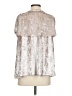 Maeve Metallic Silver Sleeveless Blouse Size M (petite) - photo 2